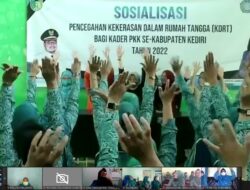 Sosialisasi Pencegahan KDRT, Mbak Cicha: Alami Kekerasan Harus Berani Lapor !”Kediri – Jawa Timur.