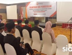 78 Panwascam Kab.Kediri dilantik, 30 Persen Keterwakilan Perempuan