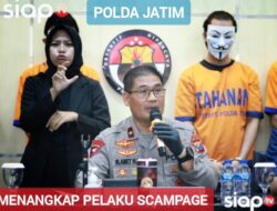 Polda Jatim Berhasil Tangkap Pelaku Scampage