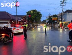 Sat Lantas Polres Batu Maksimalkan Poros Sore, Berikan Rasa Aman Kepada Masyarakat