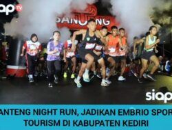 Banteng Night Run, Jadikan Embrio Sport Tourism di Kabupaten Kediri