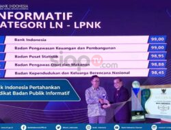 Bank Indonesia Pertahankan Predikat Badan Publik Informatif