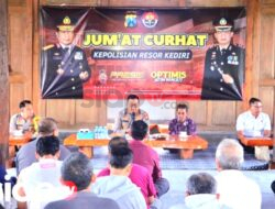 Jumat Curhat, Kapolres Kediri Terima Langsung Keluhan dari Masyarakat Kediri