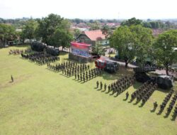 Pangdivif 2 Kostrad Pimpin Acara Laporan Korps Pamen Satjar Divif 2 Kostrad