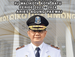 Selamat Atas Dilantiknya PJ Walikota Batu dari Arsyam Dhian Ramadhan Lurah Songgokerto
