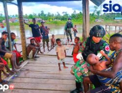 Ada apa..!!! Kepala Kampung Agani Papua Datangi Pos Satgas Yonif Raider 514 Kostrad