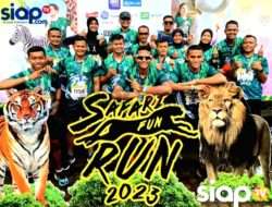 Prajurit Divisi 2 Kostrad Turut Berpartisiapsi Dalam Perhelatan Safari Fun Run 2023 di Prigen Pasuruan
