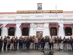 Polrestabes Surabaya Bersama IPSI Gelar Deklarasi Wani Jogo Suroboyo