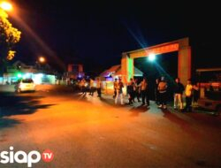 Bentrok Dua Perguruan Silat Di Kediri, Polisi Lakukan Penyekatan