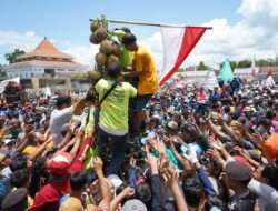 Kegembiraan Warga Puncu Sambut HUT Kabupaten Kediri Ke-1219