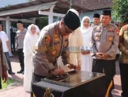 Giat Kapolres Trenggalek Resmikan Renovasi Masjid Baitul Muttaqin