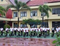 Kapolres Magetan Bagikan 2000 Bibit, Dukung Ketahanan Pangan