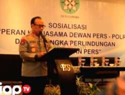 Polri dan Dewan Pers Sosialiasi Perlindungan Kemerdekaan Pers