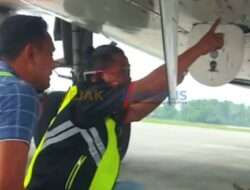 Lagi - Lagi KKB Tembak Pesawat, Waktu Mau Terbang dari Dekai