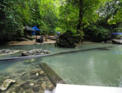 Wisata Leang Lonrong, Pemandian Alami dengan Bebatuan Stalagmit Cantik di Pangkep