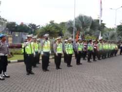 Kapolres Batu Pimpin Apel Kesiapan Pengamanan Malam Takbir Dan Perayaan Idul Fitri 1444 H