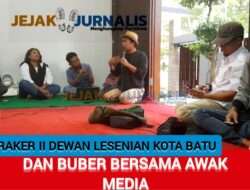 Harapan Di Raker II Dewan Kesenian Kota Batu, Dan Buber Bersama Awak Media