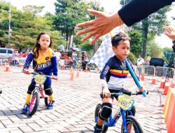 Anak-anak Ikuti Ajang Bergengsi Stone City Riders Kids Pushbike Fun Race 2023 Nasional