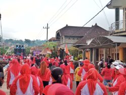 Senam Kemerdekaan di Gelar Di Dusun Wisata Kungkuk Dalam Rangka HUT RI Ke-78