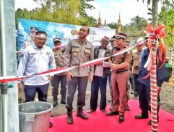 Air Mengalir Deras Warga Desa Tegal Rejo Bahagia Bersama PTPN XII Dan Polres Malang