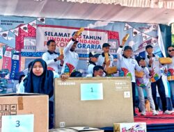 Moto Kerja sama Kolaborasi untuk Indonesia Maju, BPN Batu selenggarakan Gerak jalan sehat serta Panggung hiburan