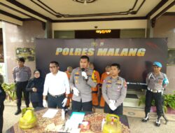 Polisi Tangkap Komplotan Pengoplos Gas Elpiji Bersubsidi Sebabkan Kelangkaan di Kabupaten Malang