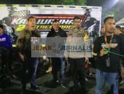 Polisi Berikan Pengamanan Even Balap Motor Kanjuruhan 2+ Street Race di Malang