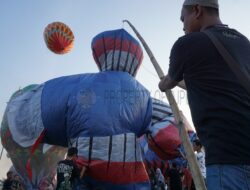 Festival Balon Udara hanya diijinkan di dua lokasi yaitu Wonosobo dan Pekalongan