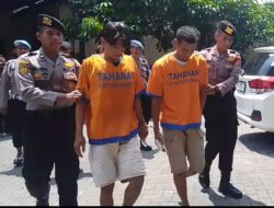 Satreskrim Polresta Sidoarjo Ringkus Kawanan Spesialis Pembobol Mini Market