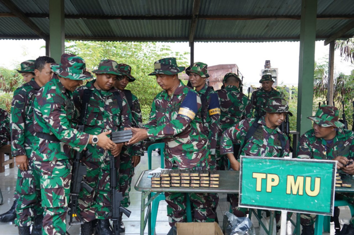 Pengecekan personel dan materiil sesuai SOP oleh penyelenggara latihan sebagai langkah pengamanan sehingga dalam rangkaian kegiatan