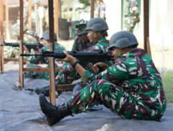 Korem 084/BJ Gelar Latihan Menembak Senjata Ringan