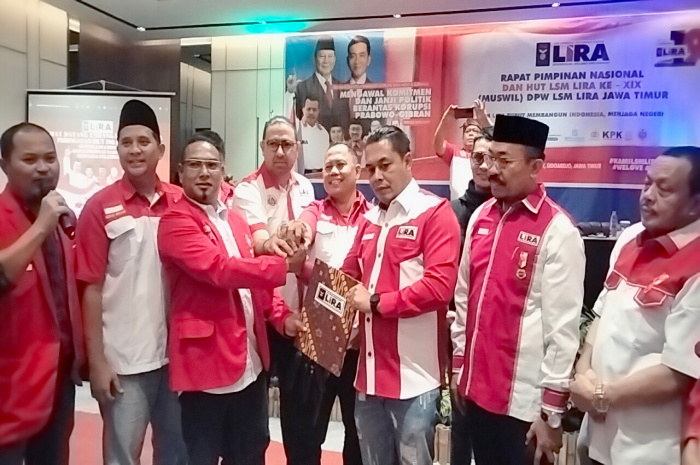 Samsudin Terpilih Secara Aklamasi sebagai Gubernur LSM LIRA Jatim