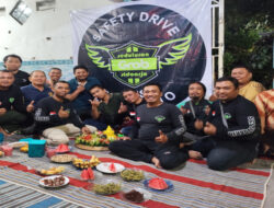 Syukuran Hari Jadi Komunitas Ojol New Seduluran Grab Sidoarjo