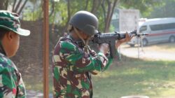 Korem 084/BJ Gelar Latihan Menembak Asah Kemampuan Prajurit