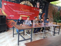 KPU Sidoarjo Gelar Sosialisasi Pendidikan Pemilih Pilkada 2024 Bersama Aliansi Ojol Sidoarjo