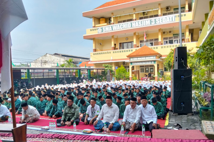 Yayasan Wachid Hasjim Sedati Gelar Istighotsah Akbar Peringati Harlah NU