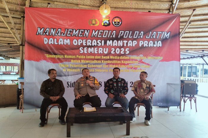 Sinergitas antara Humas Polda Jatim dan media kembali diperkuat dalam acara bertajuk "Mantap Praja Semeru 2025