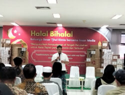 PT Tjiwi Kimia dan Media Halal Bihalal Kukuhkan Persaudaraan