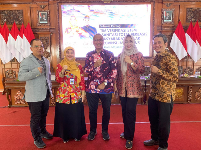 Kota Mojokerto Raih STBM, Dr Koen Irianto: Cermin Peradaban Masyarakat