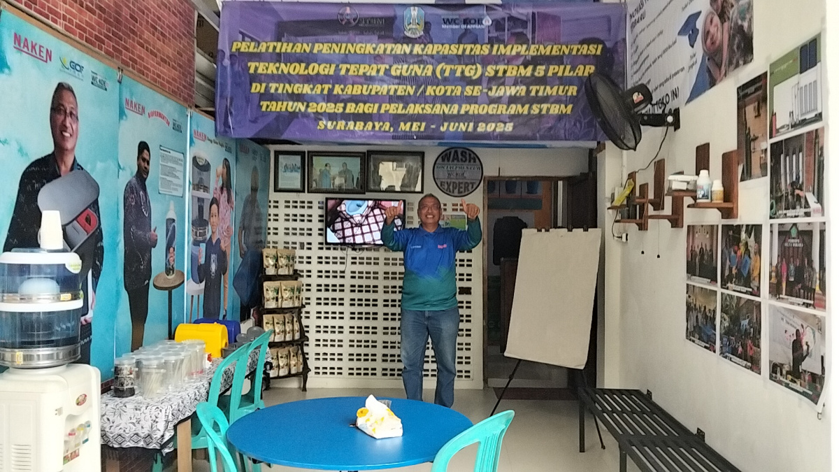 Workshop WC-KOEn persembahan terbaik DR Koen Irianto Uripan bagi dunia sanitasi 