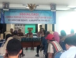Kecamatan Sedati Gelar Sosialisasi Lomba RT Tahun 2025