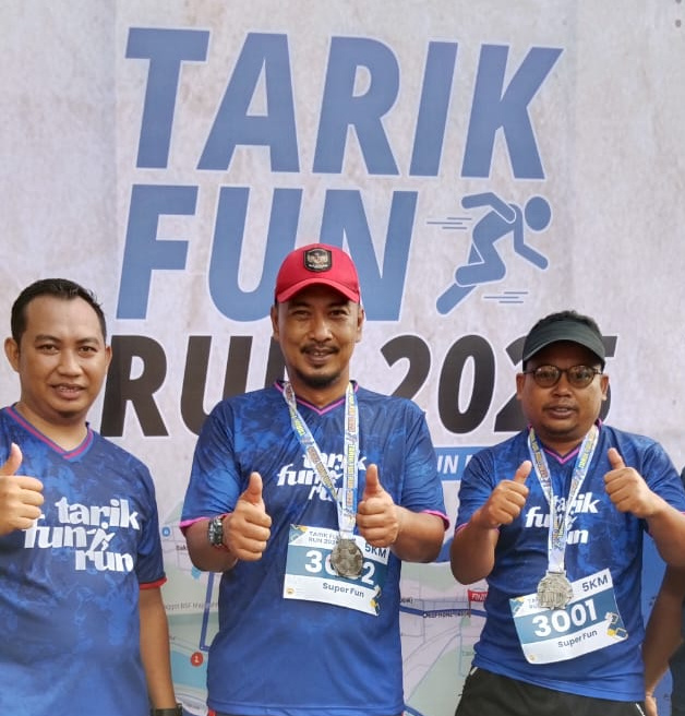 Tarik Fun Run 2025 dihadiri Kusumo Adi Nugroho, Anggota DPRD Kabupaten Sidoarjo dari Komisi B