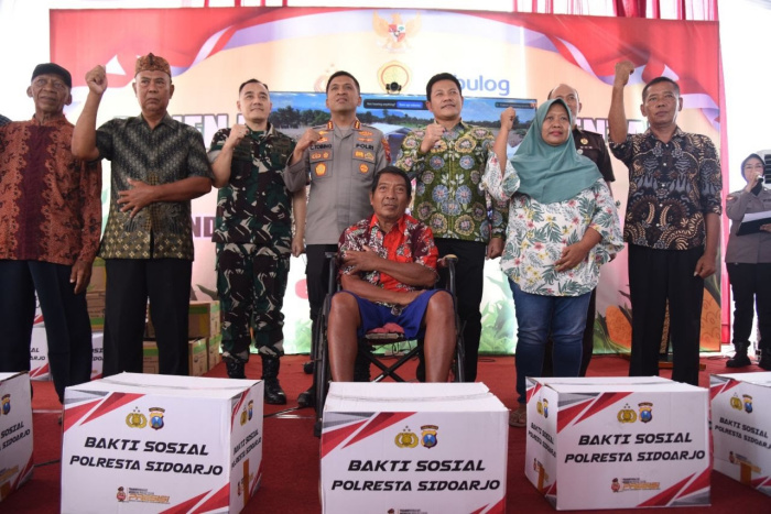 Kapolresta Sidoarjo Kombespol Christian Tobing akan mengawal ketat swasembada pangan nasional