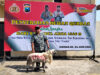 Aliansi Ojol Sidoarjo Terima Hewan Qurban dari Kapolresta Sidoarjo