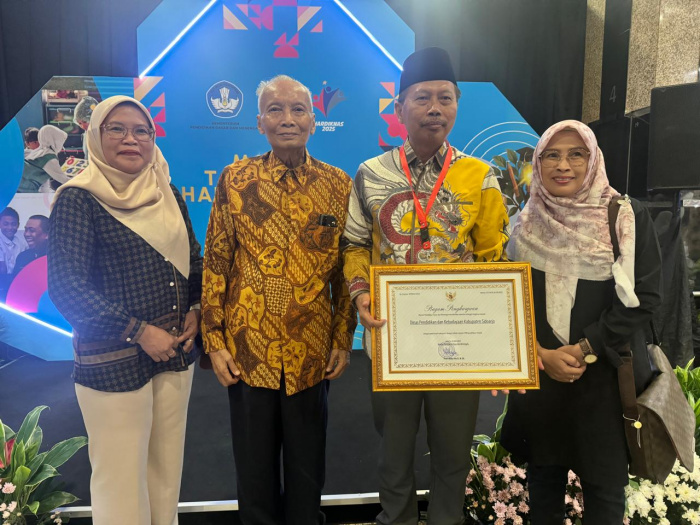 Dinas Pendidikan Kabupaten Sidoarjo berhasil meraih SPM Pendidikan Nasional Terbaik