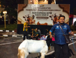 Organisasi AWOS Terima Qurban dari Polda Jatim dan Polresta Sidoarjo