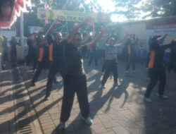Senam Bersama Wujud Kebersamaan Forkopimka Sedati