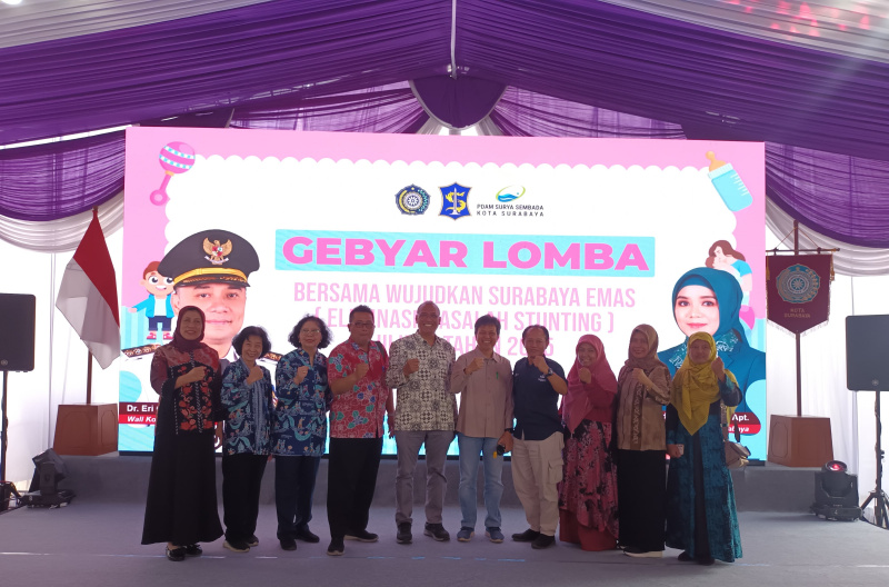 Lomba Bersama Wujudkan Surabaya Emas, DR Koen Irianto Uripan ditunjuk sebagai juri Kesling mewakili STIE ABI