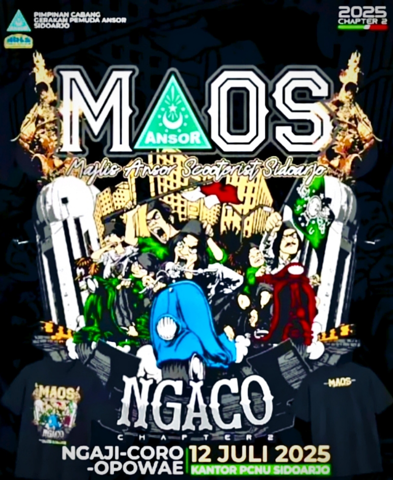 MAOS Gelar NGACO Chapter 2: Syiar Unik Lewat Scooter