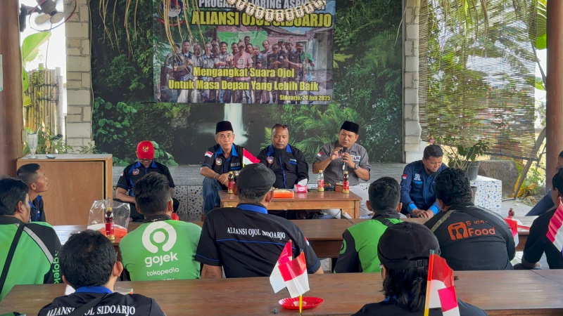 Aliansi Ojol Sidoarjo Desak Regulasi Pasti dan Berkeadilan